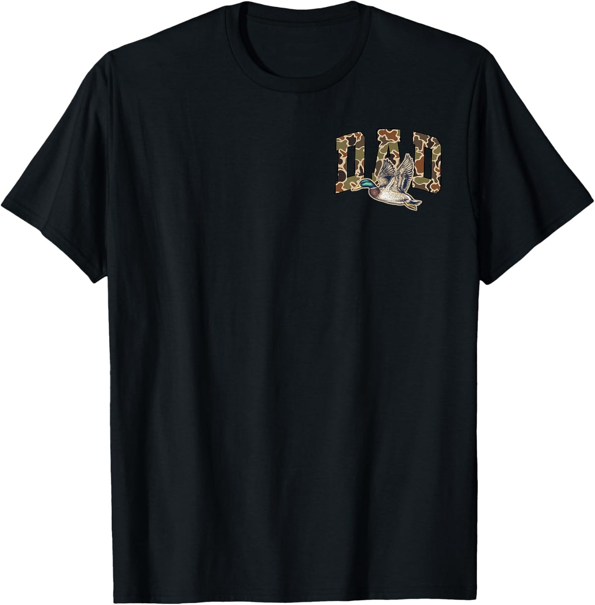 Camo Dad Mallard Duck Camouflage Hunting T Shirts Tees for Men and Women
