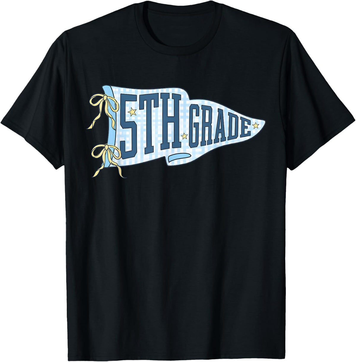 Fifth Grade Teacher 5th Grade Pennant Flag Back to School T-Shirt