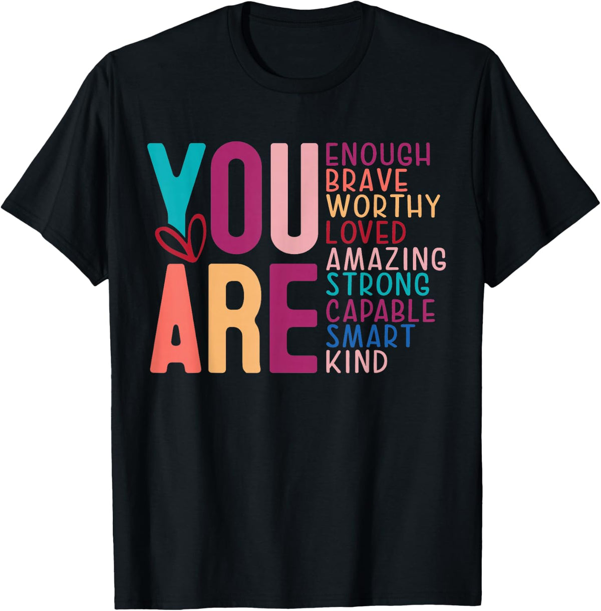 Mental Health Awareness Inspirational You Matter Girls Women T-Shirt