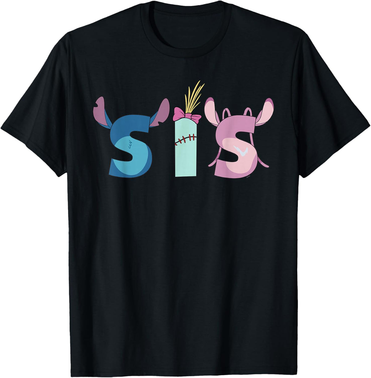 Disney Lilo & Stitch Sis Sister Birthday Gift Family Trip T-Shirt