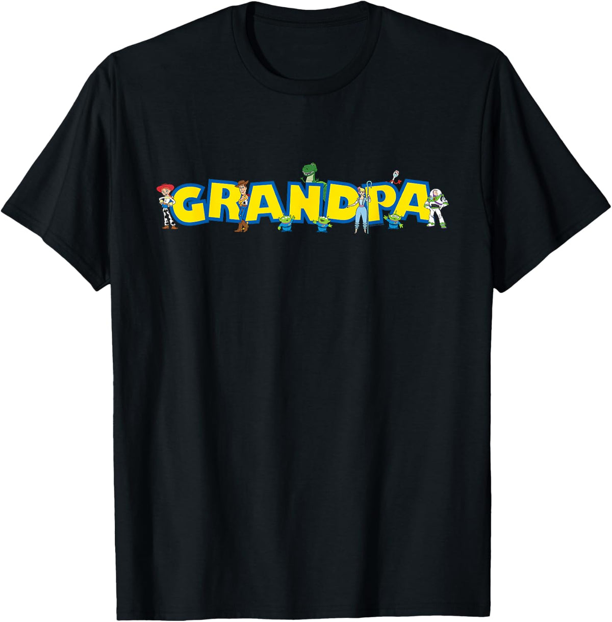 Disney & Pixar's Toy Story Grandpa Gift Family Disney Trip T-Shirt