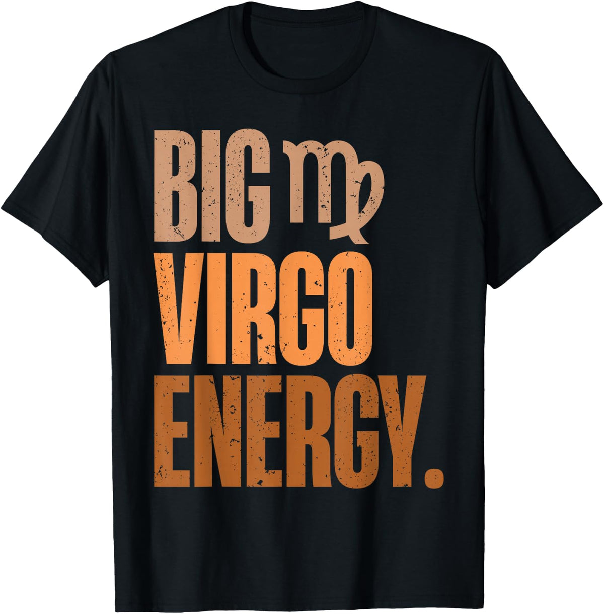 Big Virgo Energy African American Women Men Melanin T-Shirt