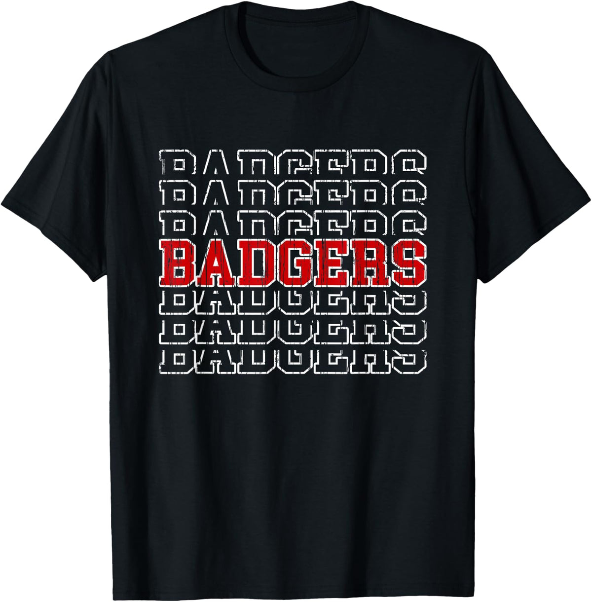 Badgers Vintage Gift for Men Women Boys Girls Kids T-Shirt