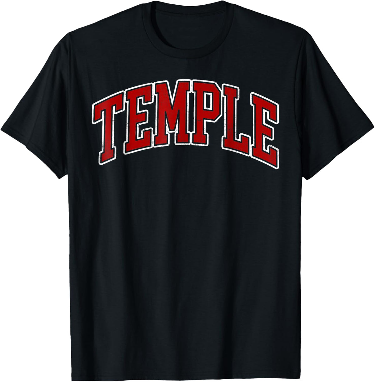Temple Texas TX Red Vintage for Men Women T-Shirt