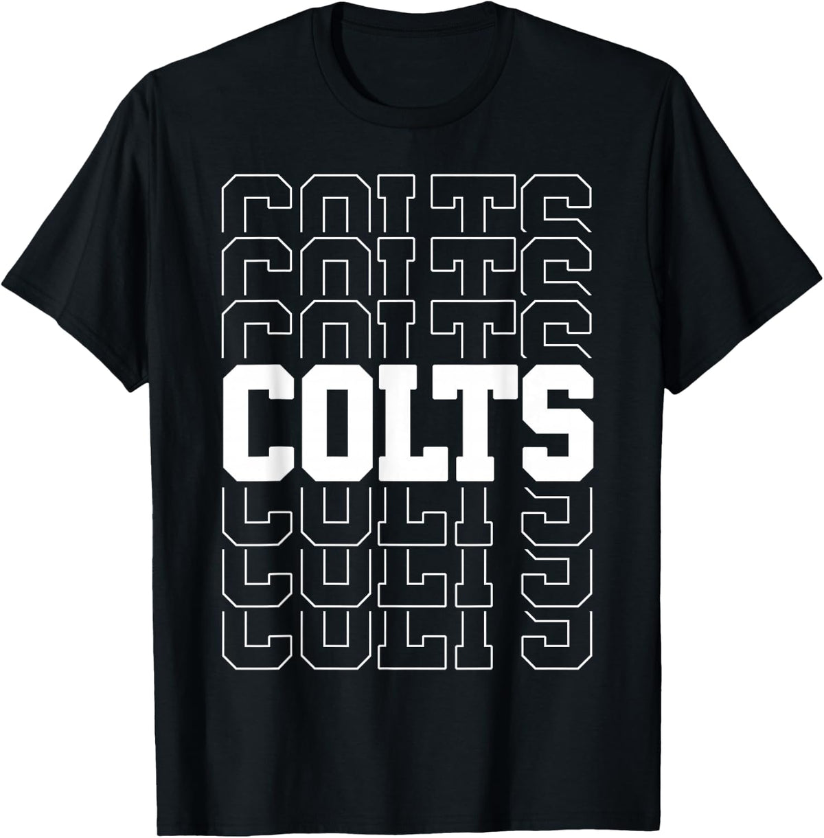 Colts Name Vintage Retro Gift Men Women Boy Girl T-Shirt