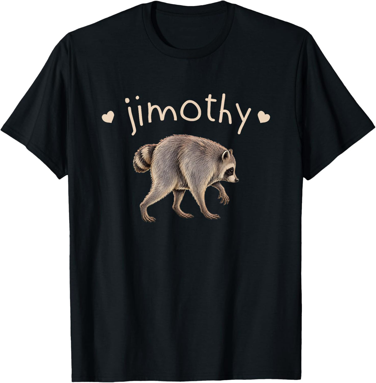 Retro Viral Raccoon Meme Jimothy T-Shirt