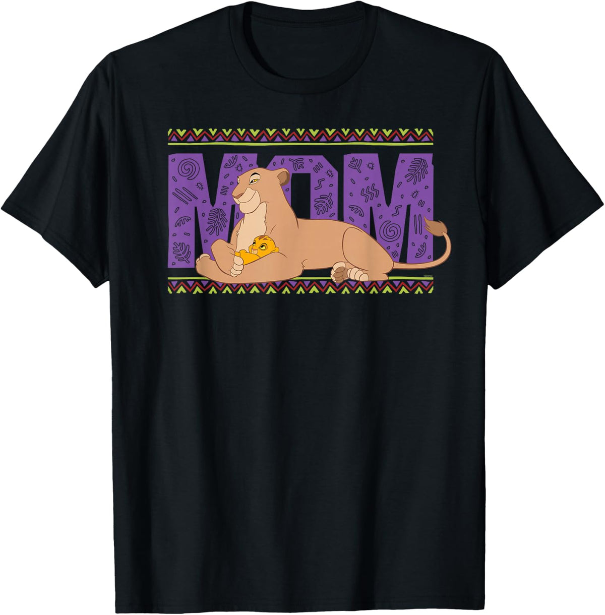 Disney The Lion King Mom Sarabi & Simba Mother's Day Family T-Shirt