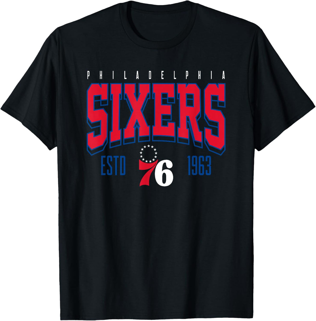 NBA Official Philadelphia 76ers Battle Tested T-Shirt