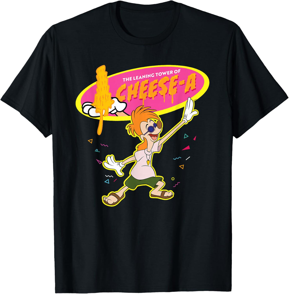 Disney A Goofy Movie 30th Anniversary Bobby Tower Cheese-a T-Shirt