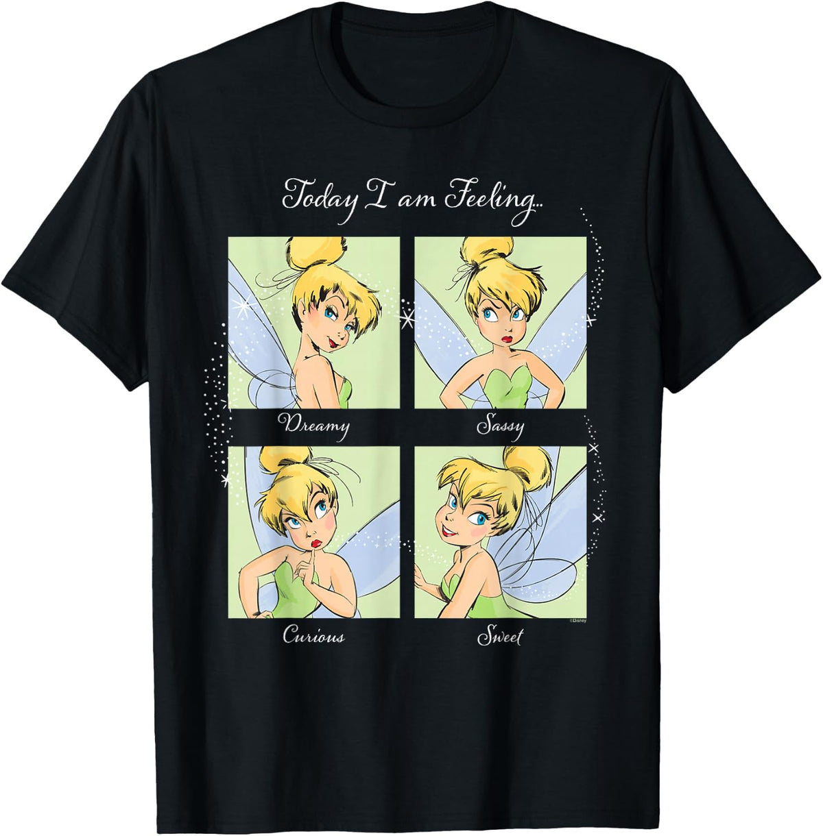 Disney Tinker Bell Today I am Feeling... Current Mood T-Shirt