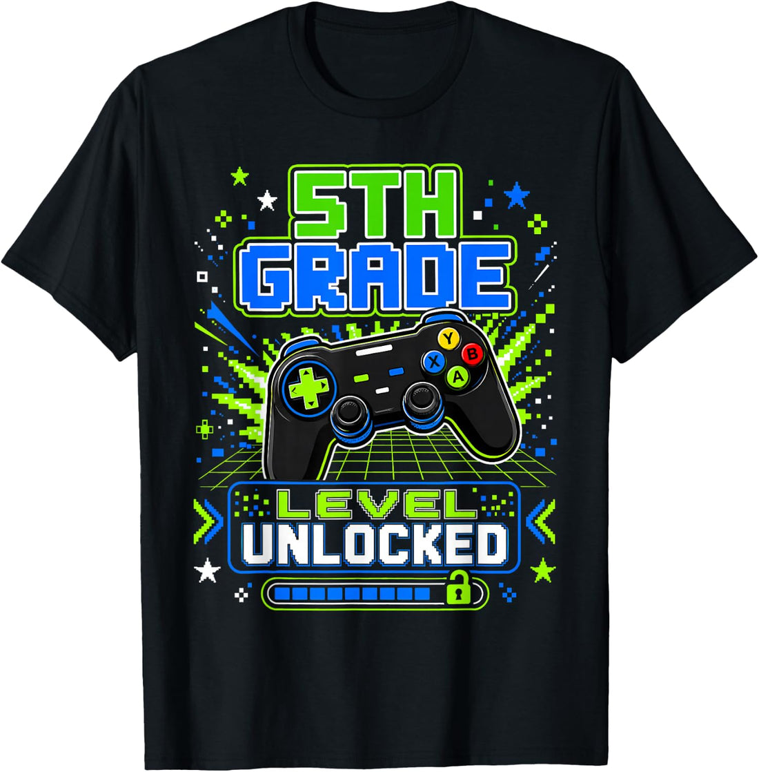 5th Grade for Boys Back to School First Day of Fifth Grade T-Shirt