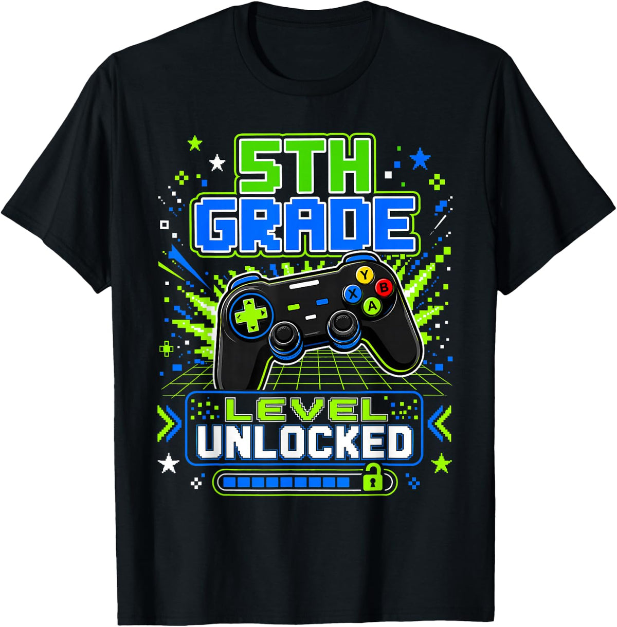 5th Grade for Boys Back to School First Day of Fifth Grade T-Shirt