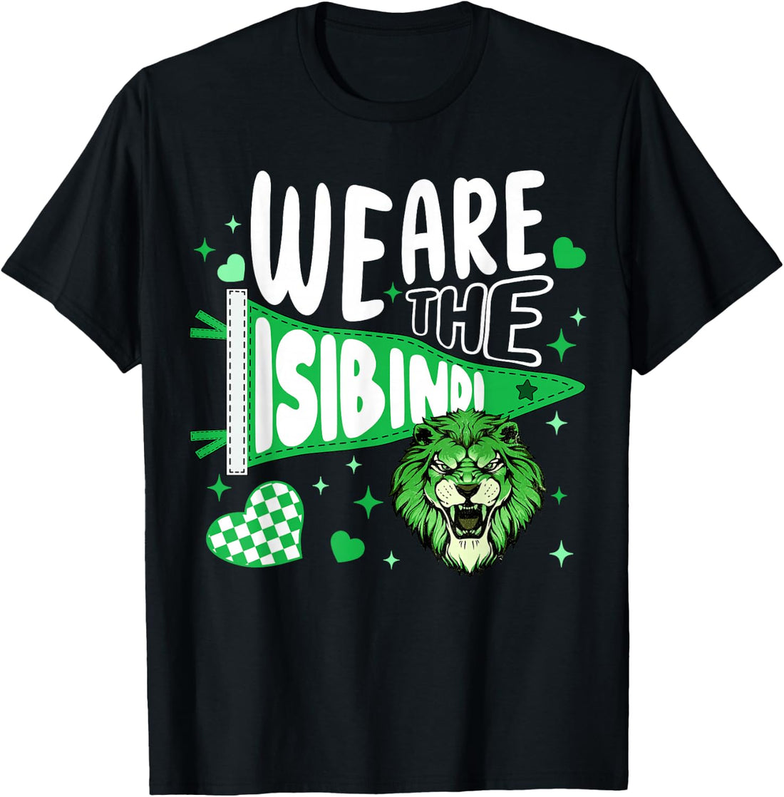 We are Isibindi Retro Mascot School Cheering T-Shirt