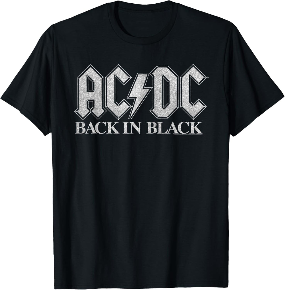 AC/DC Back in Black Logo T-Shirt