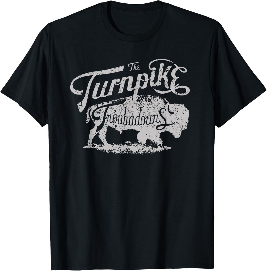 Vintage Turnpike Distressed Country Music Men T-Shirt