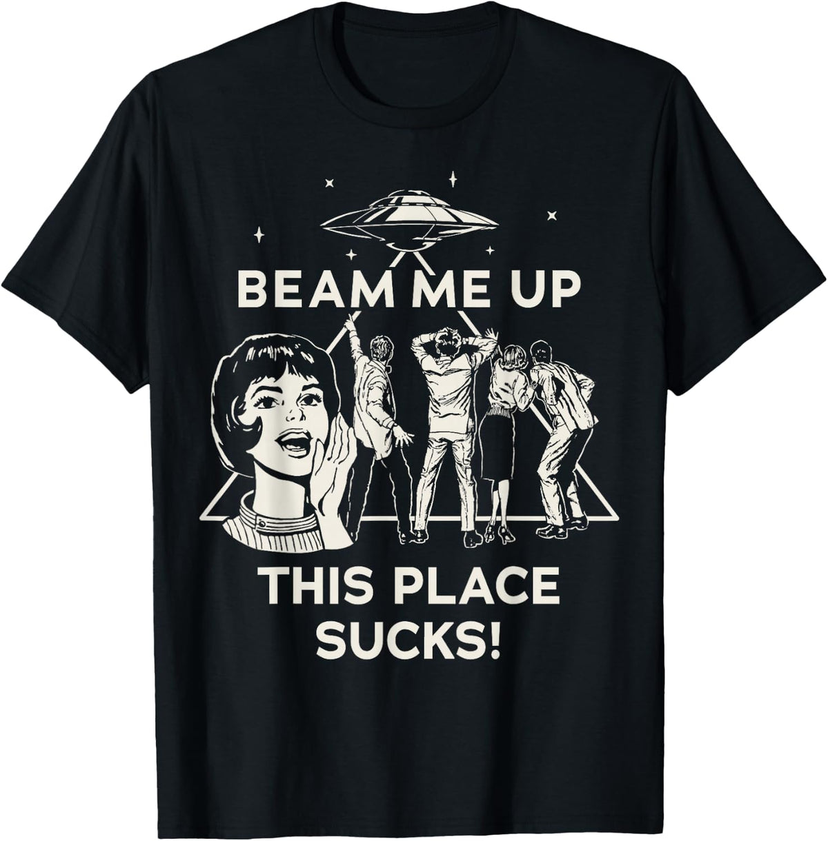 Stranger Things Season 5 Beam Me Up This Place Sucks! T-Shirt