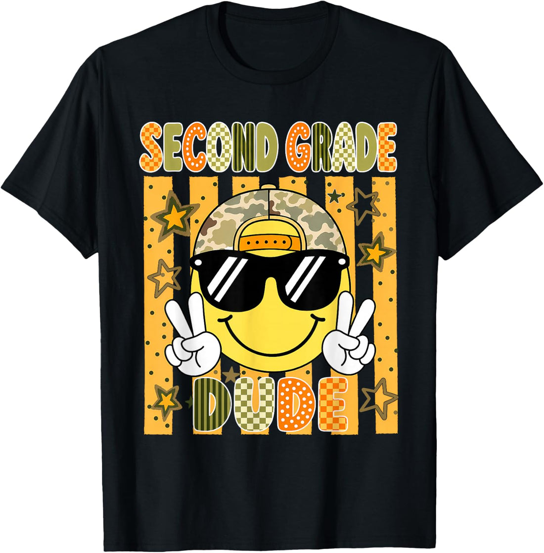 2nd Grade Boys First Day of Second Grade Back to School T-Shirt