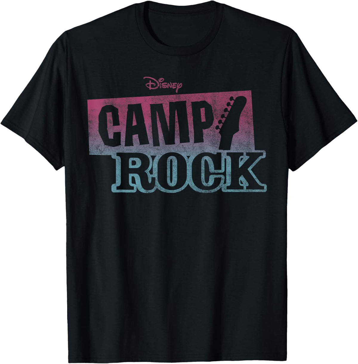 Disney Camp Rock Final Jam Not for Amateurs Front & Back T-Shirt