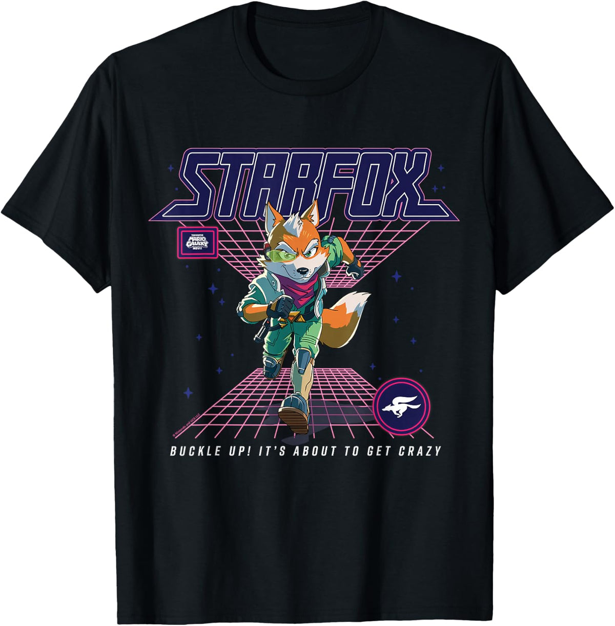 The Super Mario Galaxy Movie Starfox About to Get Crazy T-Shirt