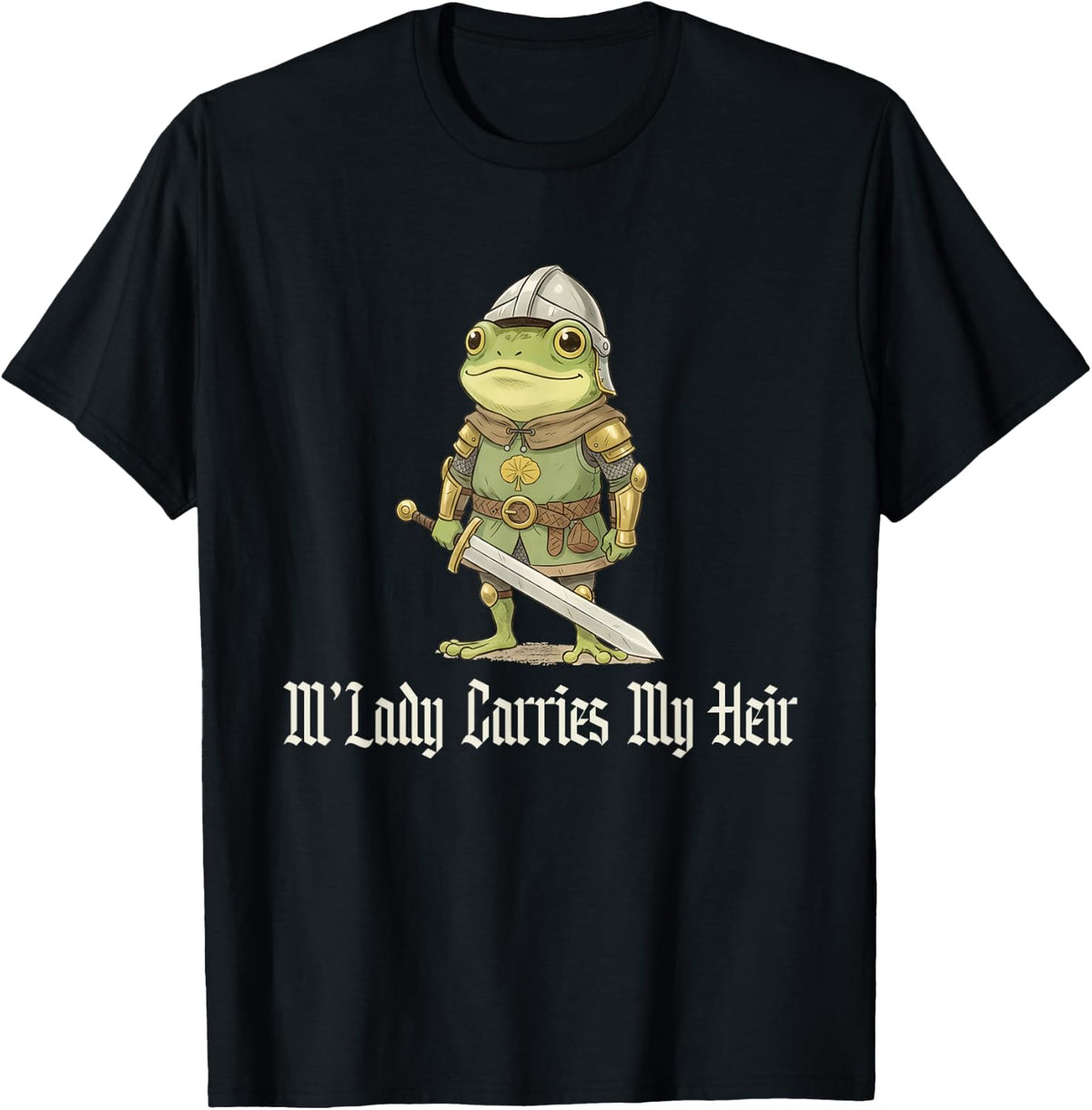 Funny Frog Pregnancy Baby Announcement New Dad Gift T-Shirt