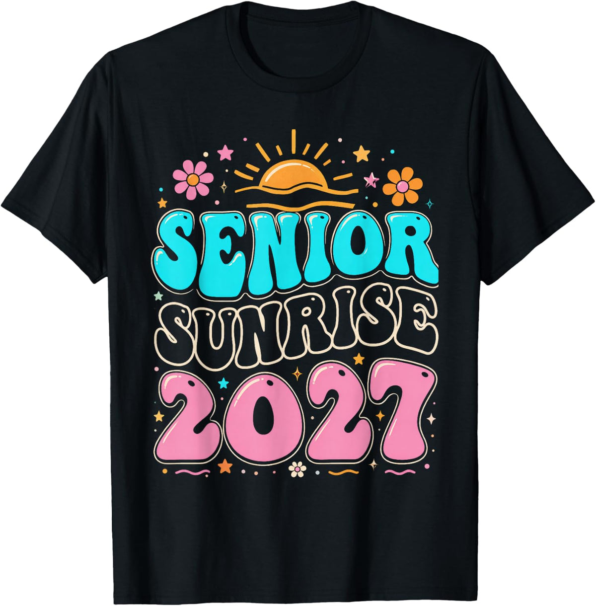 Senior Sunrise 2027 Class of 2027 High School Graduation T-Shirt