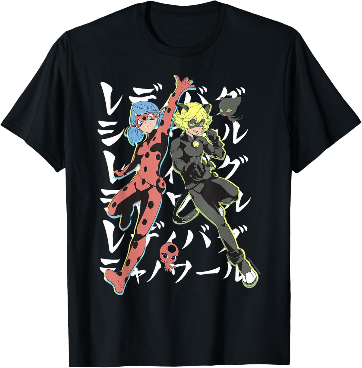 Miraculous: Tales of Ladybug & Cat Noir Hero Duo T-Shirt