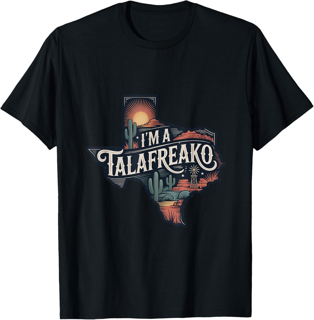 I'm A Talafreako James Talarico 2026 US Senate Texas Flag T-Shirt