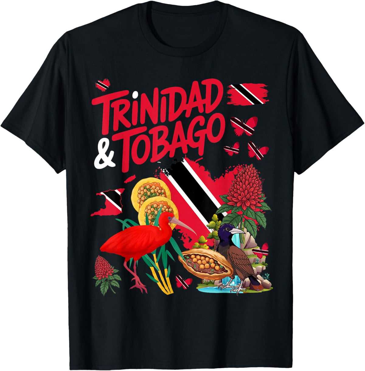 Trinidad Flag Outfit Idea for Kids Trinidad & Tobago Culture T-Shirt
