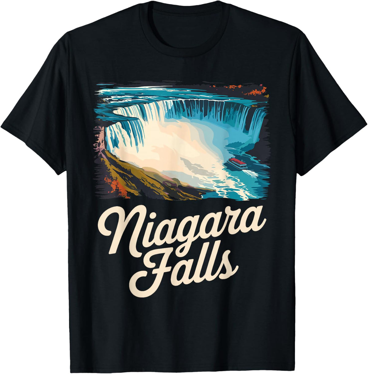 Niagara Falls Canada Design for Men Women Kid Travel Ontario T-Shirt