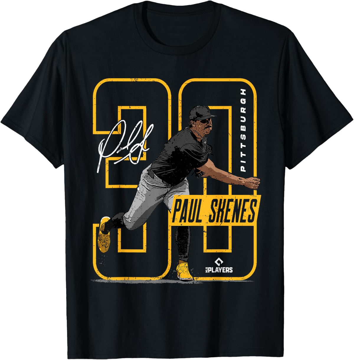 Paul Skenes - Pittsburgh Baseball Players - MLBPSK3002 T-Shirt