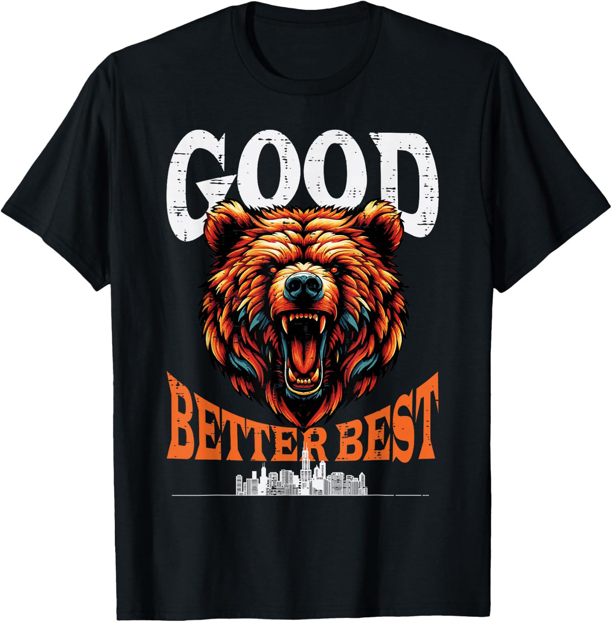 Bear Men Women Kids Boys Youth Teen T-Shirt