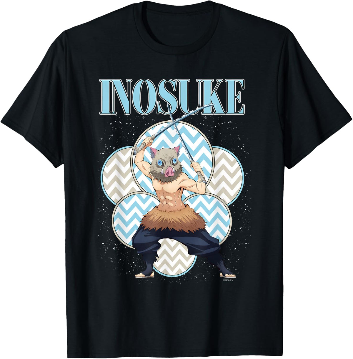 Demon Slayer: Kimetsu no Yaiba Inosuke Boar King Portrait T-Shirt
