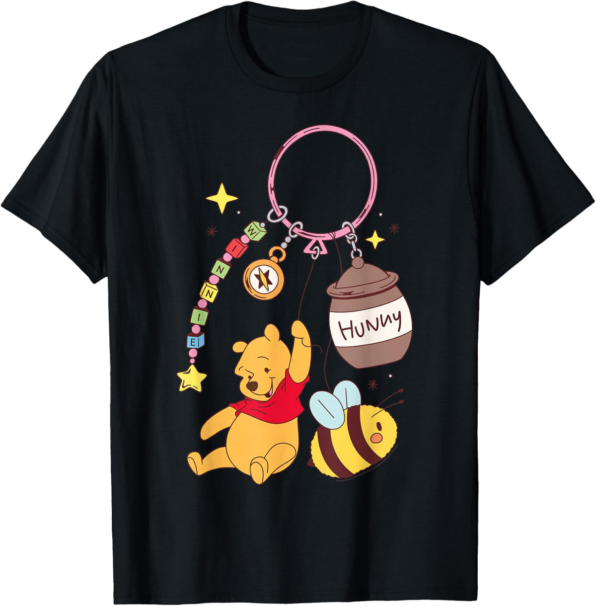 Disney Winnie the Pooh Fashion Bag Charm T-Shirt