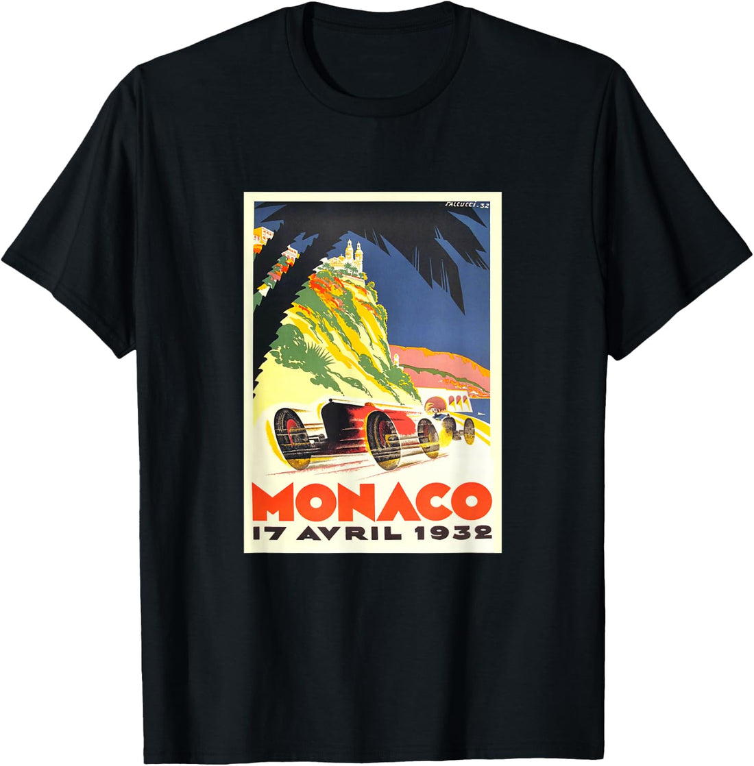 1932 Monaco Racing Vintage Design T-Shirt