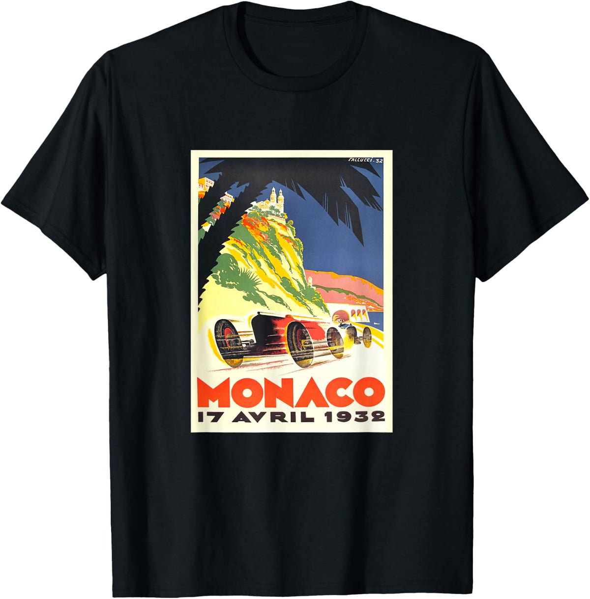 1932 Monaco Racing Vintage Design T-Shirt