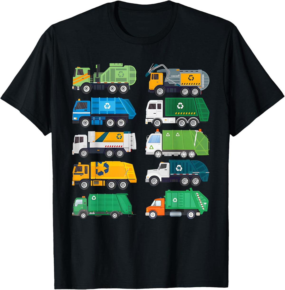 Garbage Truck Trash Waste Separation Costume Kids Toddler T-Shirt
