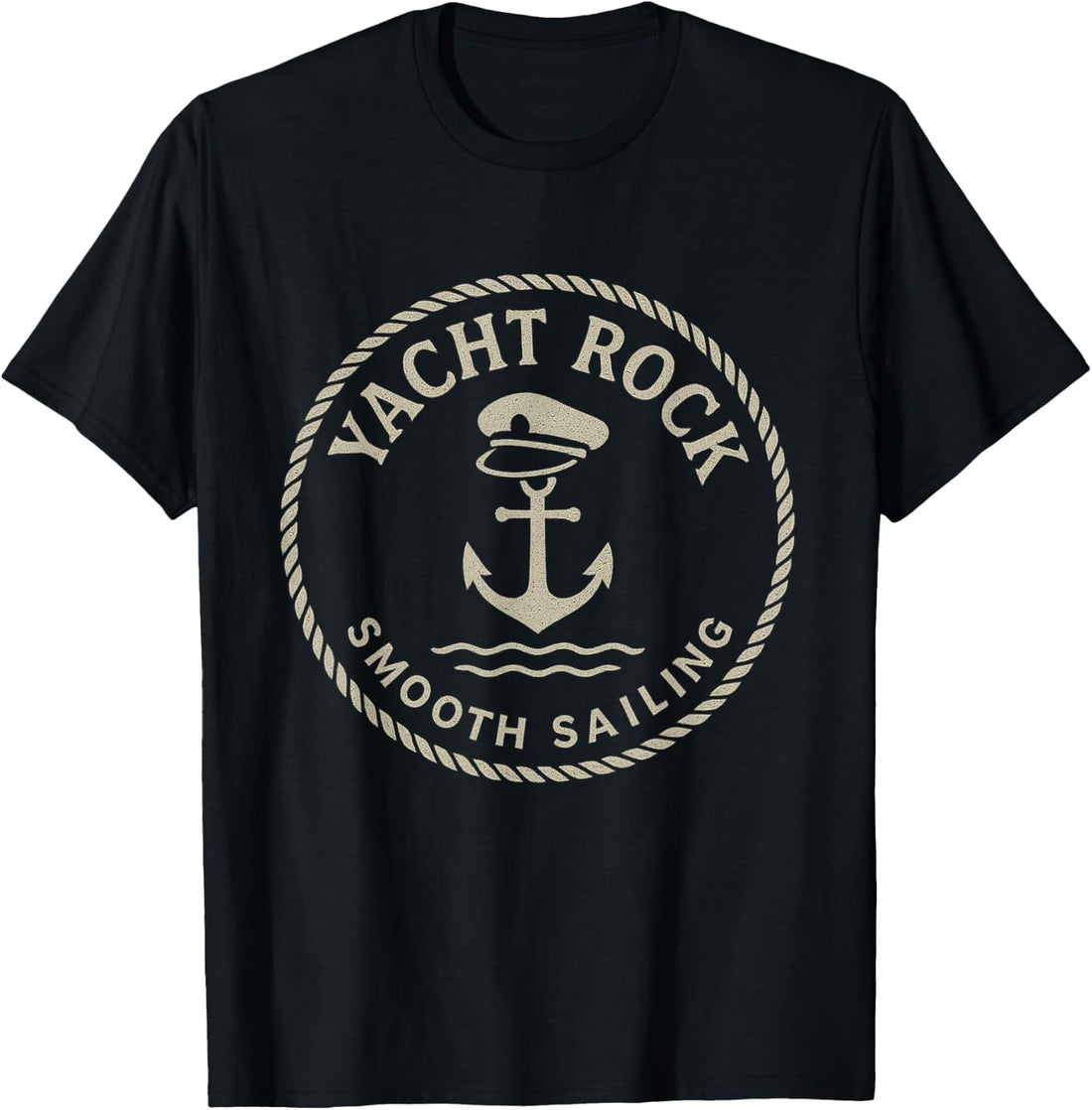 Yacht Rock – Smooth Sailing Nautical Soft Rock Captain T-Shirt