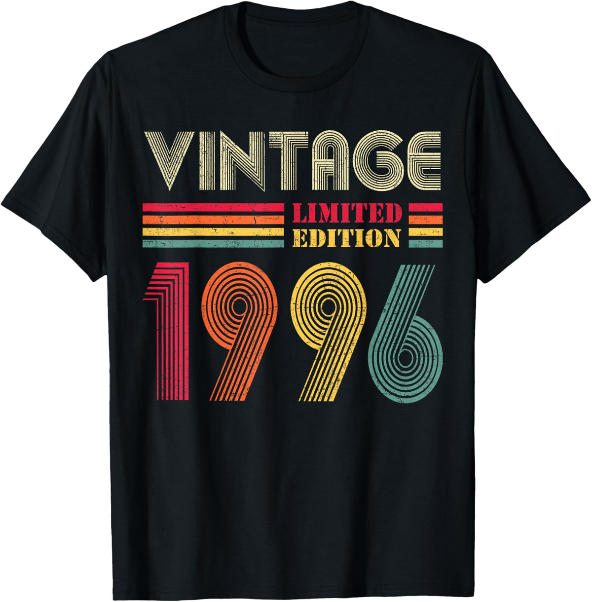 Vintage 1996 30th Birthday Gift Men Women 30 Years Old T-Shirt