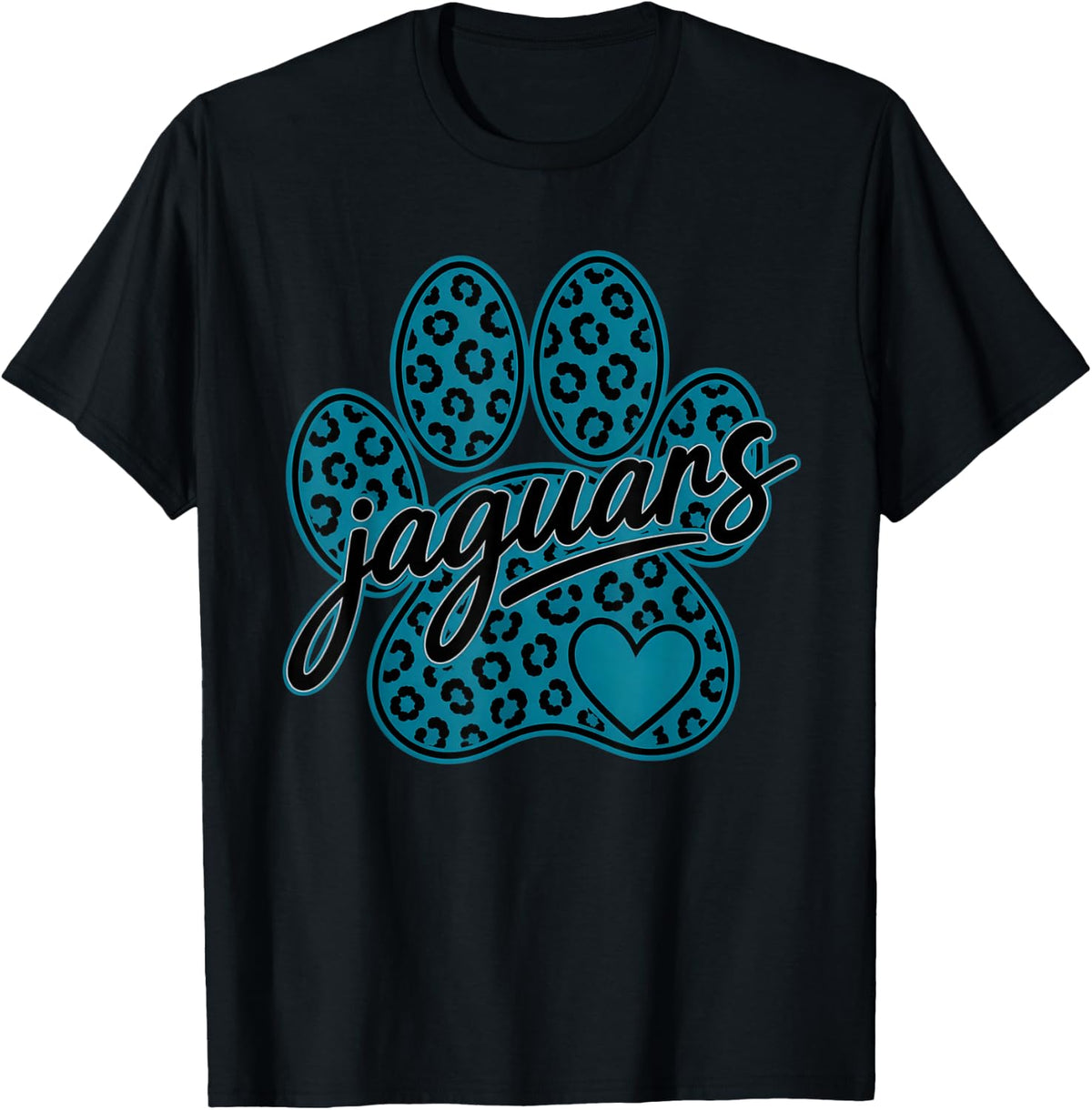 Vintage Jaguars Paw School Spirit T-Shirt