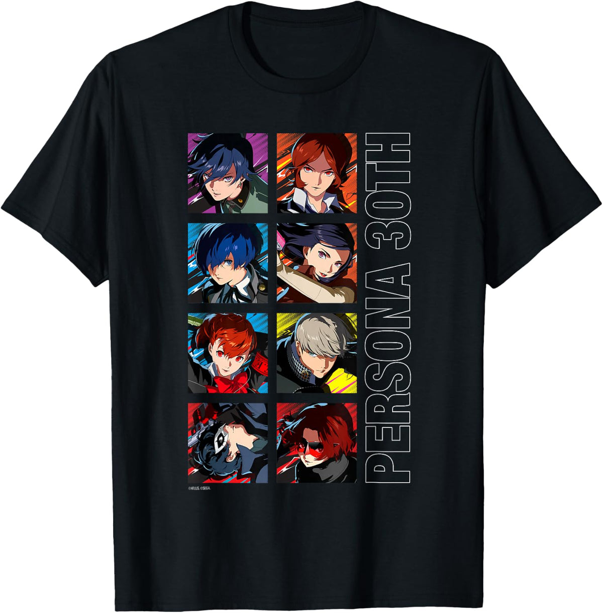 ATLUS Persona 30th: Protagonist Series Legacy Stack T-Shirt