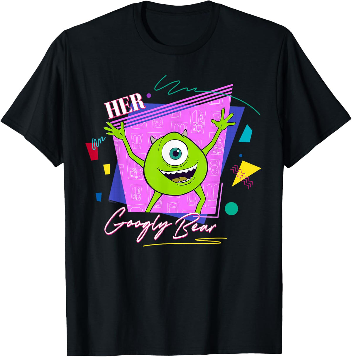 Disney & Pixar’s Monsters, Inc. Valentine Her Googly Bear T-Shirt