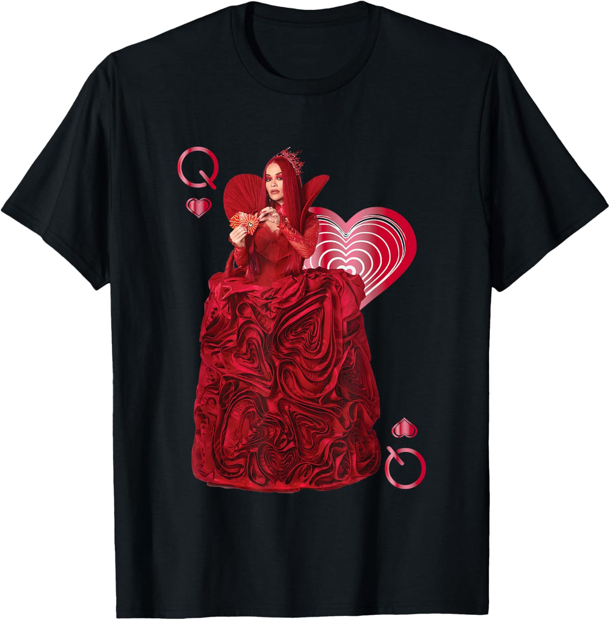Disney Descendants: The Rise of Red Queen of Hearts Portrait T-Shirt