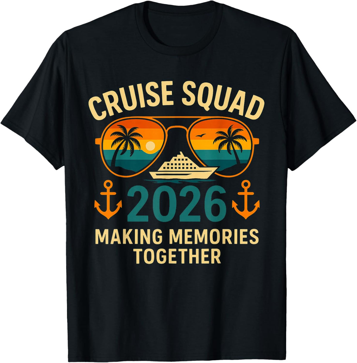 Cruise Squad 2026 Family Vacation Matching Group Summer T-Shirt