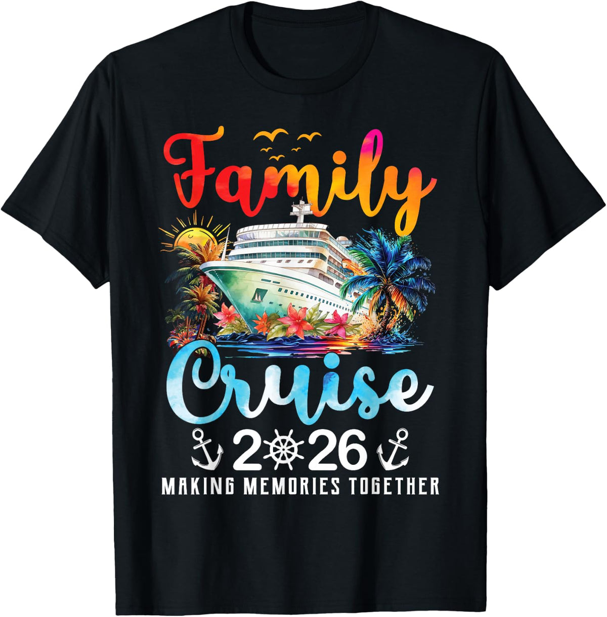Family Cruise 2026 Vacation Party Matching Family Cruise T-Shirt
