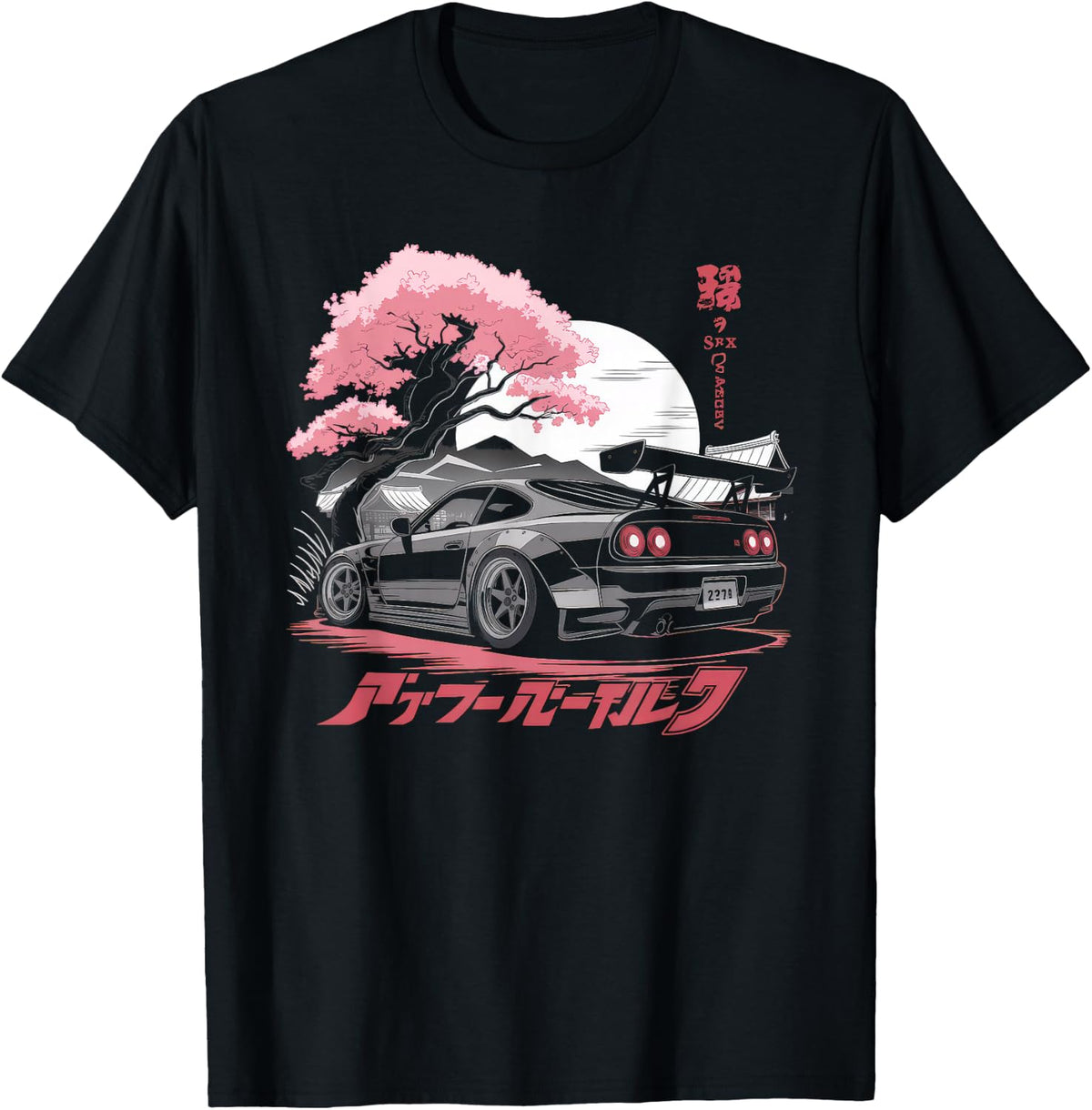 Japanese Car Tshirt Men JDM Japan Street Racing Streetwear T-Shirt
