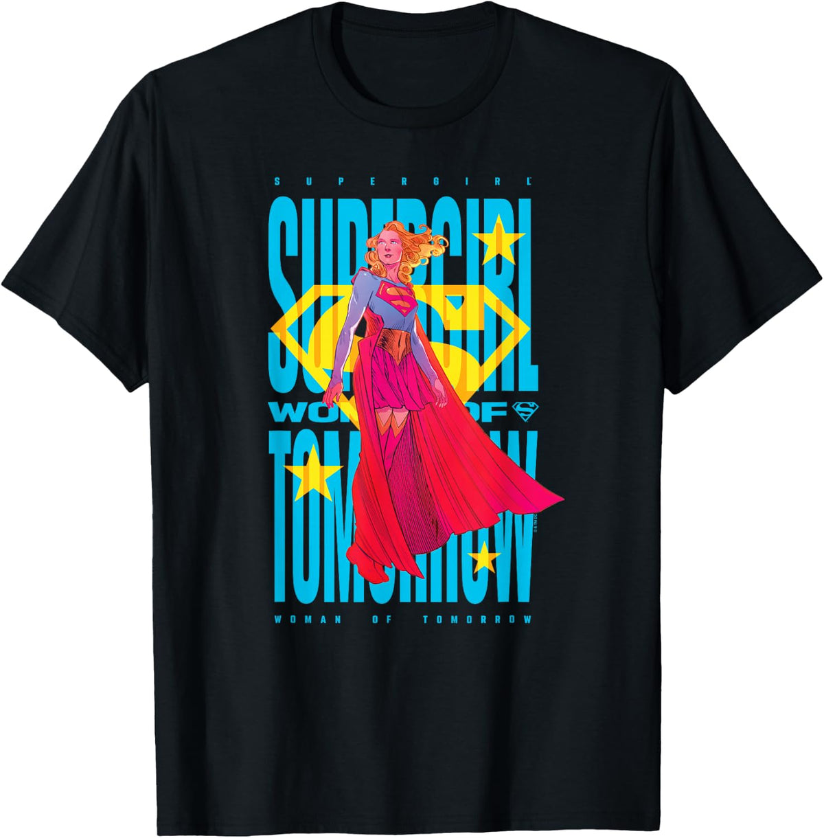 Supergirl Woman of Tomorrow Color Sketch Poster T-Shirt