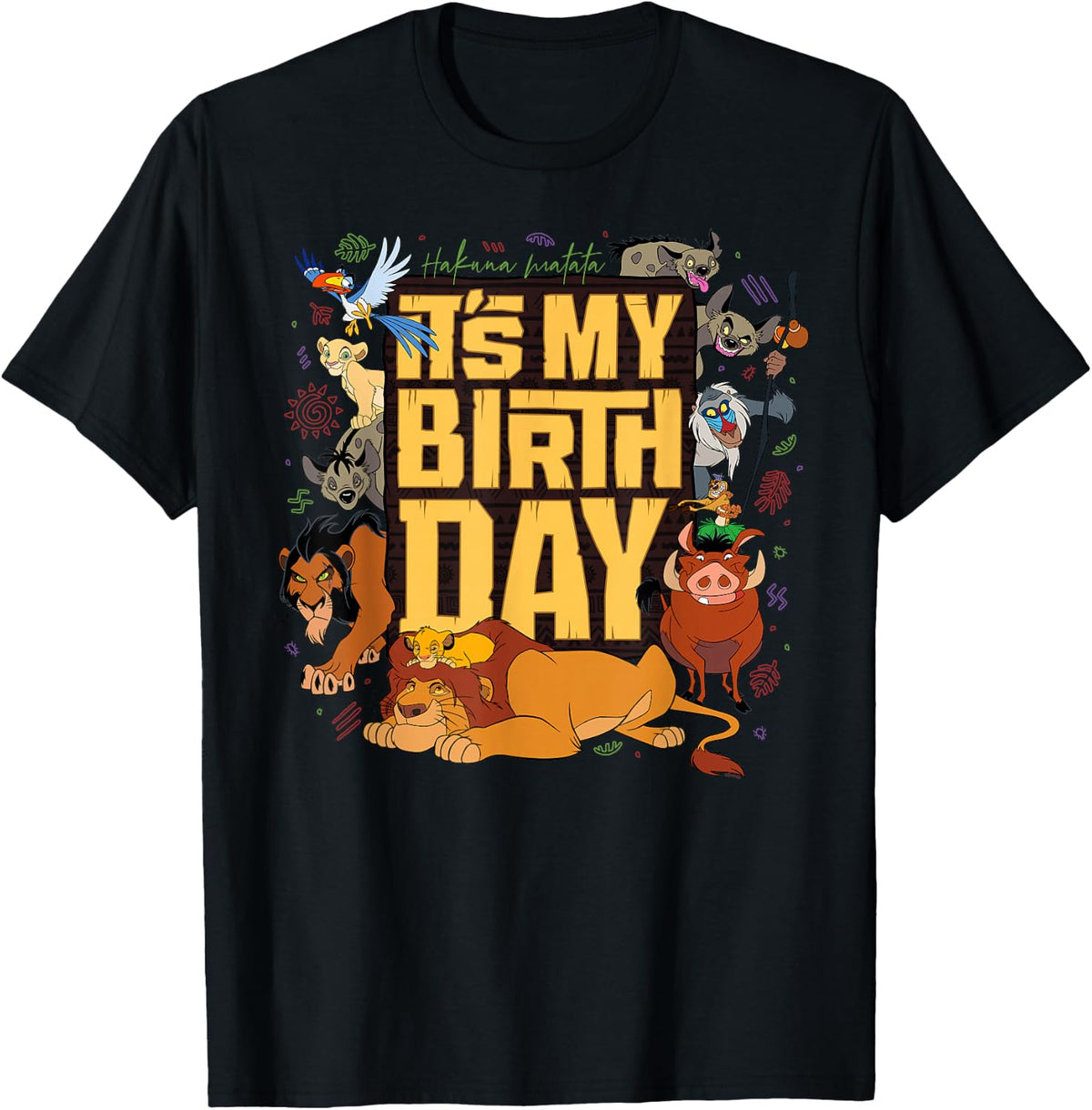 Disney The Lion King Hakuna Matata It's My Birthday Party T-Shirt