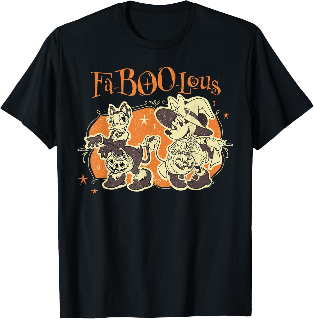 Disney Minnie Mouse & Daisy Duck FA-Boo-lous Halloween BFFs T-Shirt