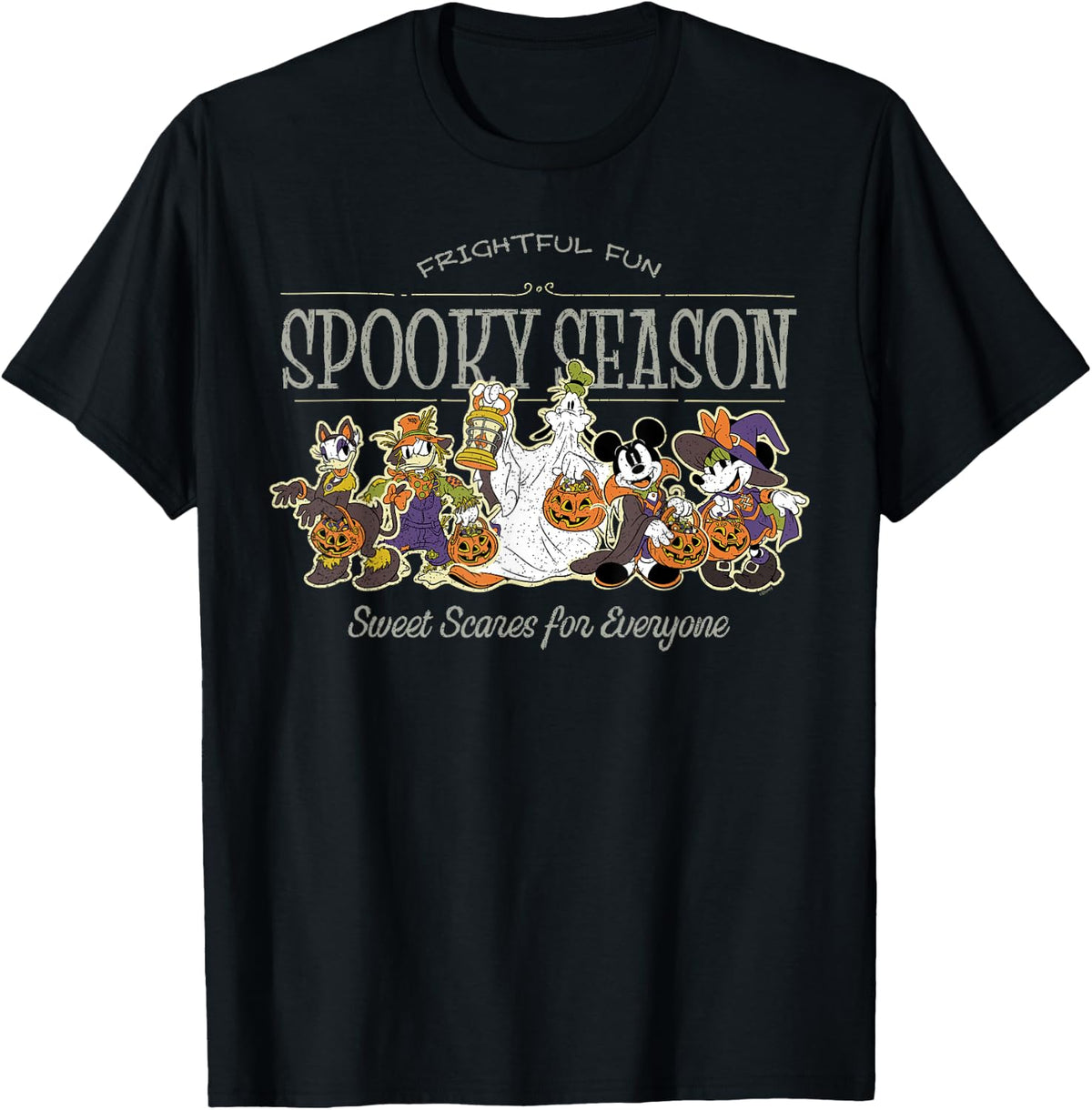 Disney Mickey & Friends Halloween Costumes Fun Spooky Season T-Shirt