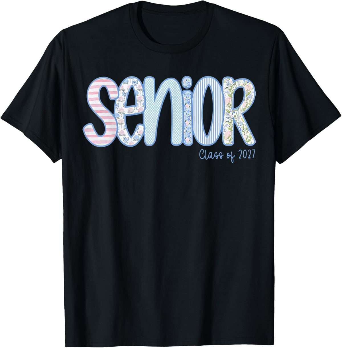 Senior Class of 2027 Girl Senior Year Graduation 2027 T-Shirt